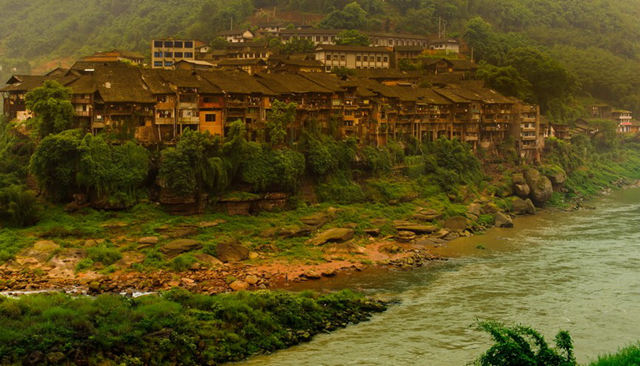 陶渊明笔下8个中国世外桃源,云南坝美真如桃花源--置顶表情